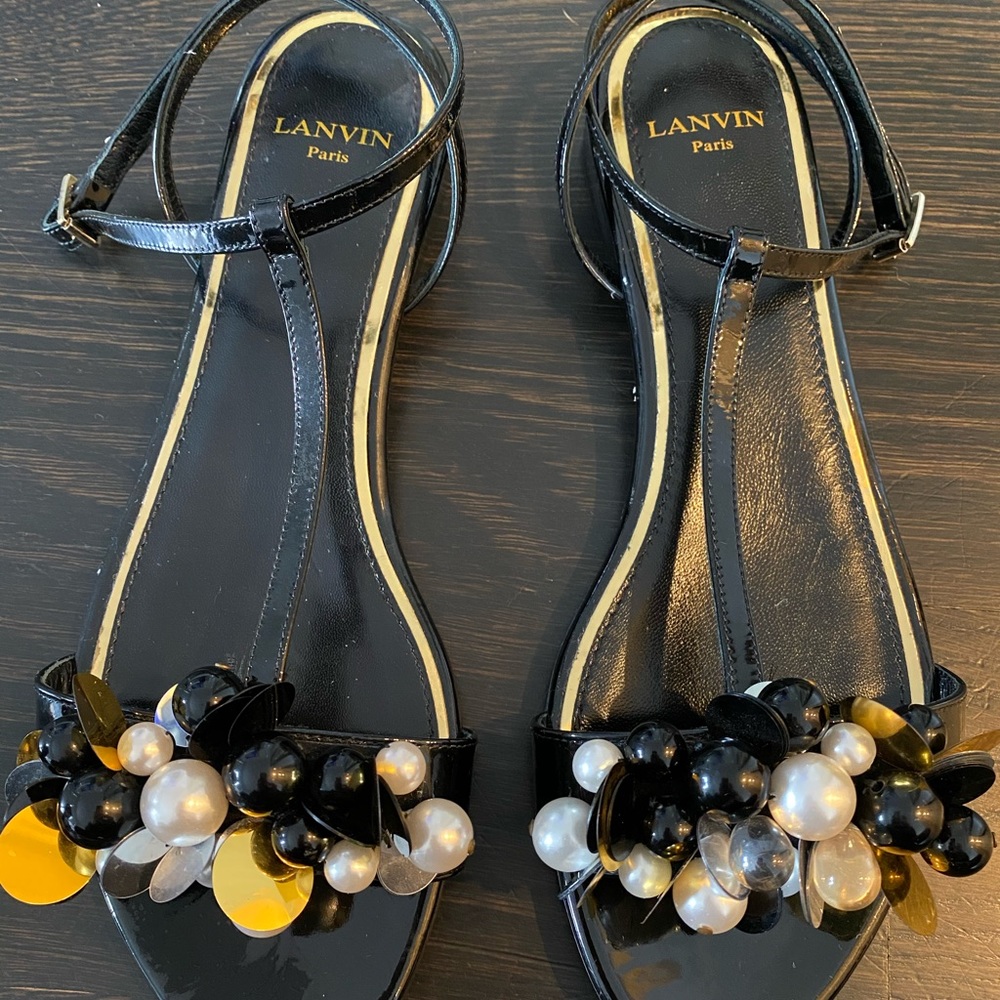 Lanvin Pearl Sandal - Picture 2 of 4